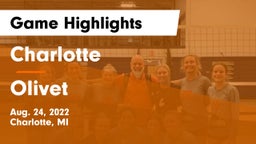Charlotte  vs Olivet  Game Highlights - Aug. 24, 2022