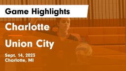 Charlotte  vs Union City Game Highlights - Sept. 14, 2023