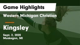 Western Michigan Christian  vs Kingsley  Game Highlights - Sept. 2, 2020