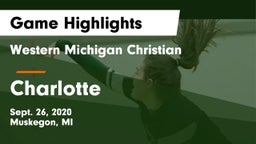 Western Michigan Christian  vs Charlotte  Game Highlights - Sept. 26, 2020