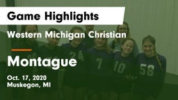 Western Michigan Christian  vs Montague  Game Highlights - Oct. 17, 2020