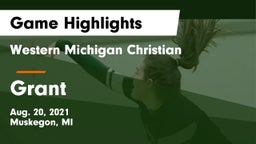 Western Michigan Christian  vs Grant  Game Highlights - Aug. 20, 2021