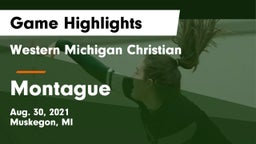 Western Michigan Christian  vs Montague  Game Highlights - Aug. 30, 2021