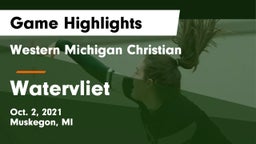 Western Michigan Christian  vs Watervliet Game Highlights - Oct. 2, 2021