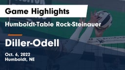 Humboldt-Table Rock-Steinauer  vs Diller-Odell  Game Highlights - Oct. 6, 2022