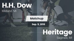 Matchup: Dow High vs. Heritage  2016