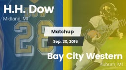 Matchup: Dow High vs. Bay City Western  2016