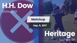 Matchup: H.H. Dow  vs. Heritage  2017