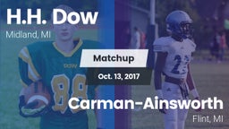 Matchup: H.H. Dow  vs.  Carman-Ainsworth   2017