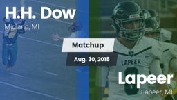Matchup: H.H. Dow  vs. Lapeer   2018