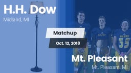 Matchup: H.H. Dow  vs. Mt. Pleasant  2018