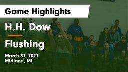 H.H. Dow  vs Flushing  Game Highlights - March 31, 2021