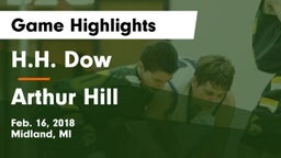 H.H. Dow  vs Arthur Hill  Game Highlights - Feb. 16, 2018
