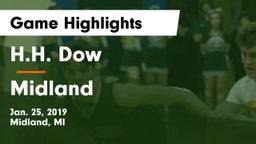 H.H. Dow  vs Midland  Game Highlights - Jan. 25, 2019