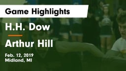 H.H. Dow  vs Arthur Hill  Game Highlights - Feb. 12, 2019