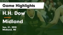 H.H. Dow  vs Midland  Game Highlights - Jan. 31, 2020