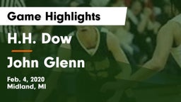 H.H. Dow  vs John Glenn  Game Highlights - Feb. 4, 2020