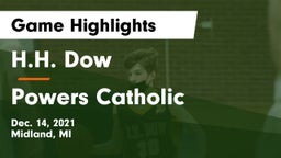 H.H. Dow  vs Powers Catholic  Game Highlights - Dec. 14, 2021