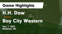 H.H. Dow  vs Bay City Western  Game Highlights - Jan. 7, 2022