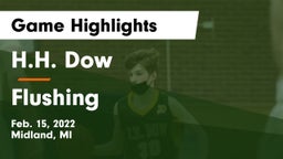 H.H. Dow  vs Flushing  Game Highlights - Feb. 15, 2022