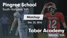Matchup: Pingree  vs. Tabor Academy  2016