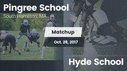 Matchup: Pingree  vs. Hyde School 2017