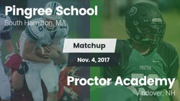 Matchup: Pingree  vs. Proctor Academy  2017