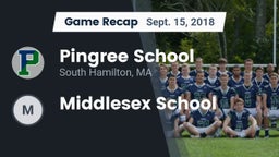 Recap: Pingree School vs. Middlesex School 2018