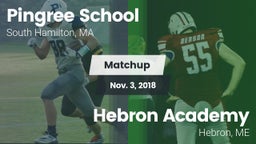 Matchup: Pingree  vs. Hebron Academy  2018