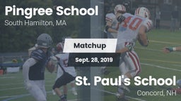 Matchup: Pingree  vs. St. Paul's School 2019