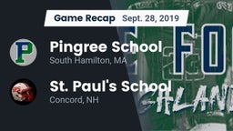 Recap: Pingree School vs. St. Paul's School 2019