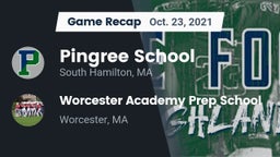 Recap: Pingree School vs. Worcester Academy Prep School 2021