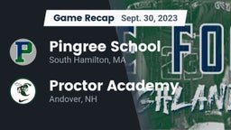 Recap: Pingree School vs. Proctor Academy  2023