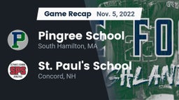 Recap: Pingree School vs. St. Paul's School 2022