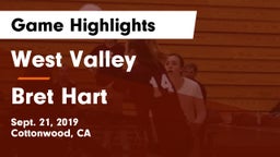 West Valley  vs Bret Hart  Game Highlights - Sept. 21, 2019