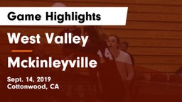 West Valley  vs Mckinleyville  Game Highlights - Sept. 14, 2019