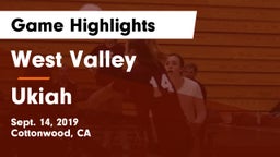 West Valley  vs Ukiah  Game Highlights - Sept. 14, 2019