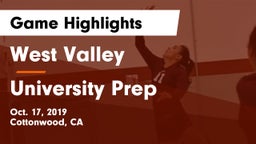 West Valley  vs University Prep  Game Highlights - Oct. 17, 2019
