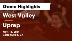 West Valley  vs Uprep Game Highlights - Nov. 16, 2021