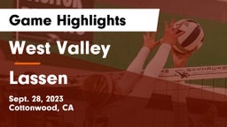 West Valley  vs Lassen  Game Highlights - Sept. 28, 2023