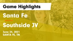 Santa Fe  vs Southside JV Game Highlights - June 24, 2021