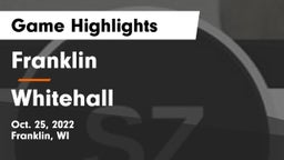 Franklin  vs Whitehall  Game Highlights - Oct. 25, 2022