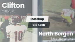 Matchup: Clifton  vs. North Bergen  2016