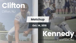 Matchup: Clifton  vs. Kennedy  2016