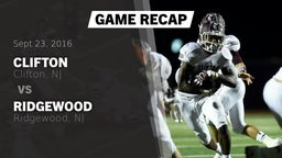 Recap: Clifton  vs. Ridgewood  2016