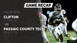 Recap: Clifton  vs. Passaic County Tech  2016