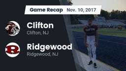 Recap: Clifton  vs. Ridgewood  2017