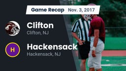Recap: Clifton  vs. Hackensack  2017
