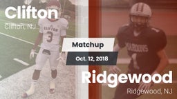 Matchup: Clifton  vs. Ridgewood  2018