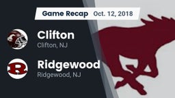 Recap: Clifton  vs. Ridgewood  2018
